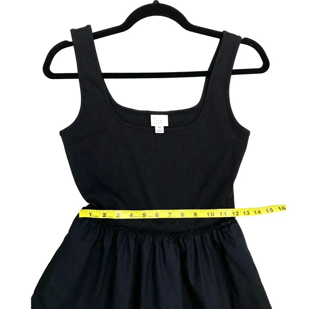 SOLD a new day Black Sleeveless High Low Dress Size XS - Picture 10 of 11